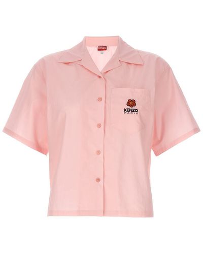 KENZO Boke Flower Shirt, Blouse - Pink