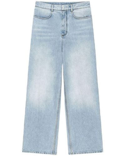 GIVENCHY, Monogram Slim Jeans, Women, Blue 400