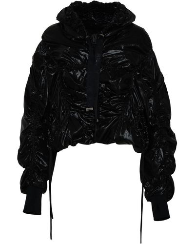 Khrisjoy Black Nylon Cloud Jacket