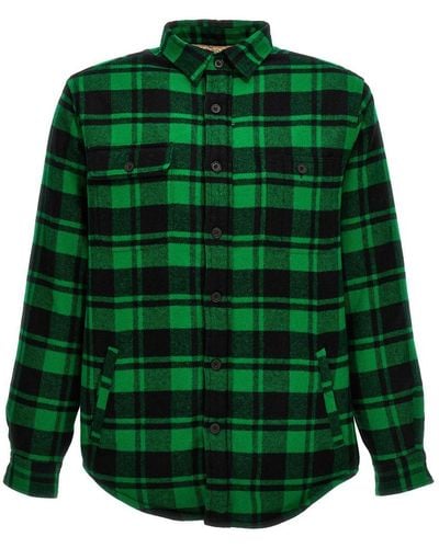 Polo Ralph Lauren Check Jacket Casual Jackets - Green