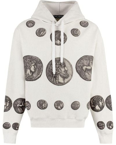Dolce & Gabbana Jersey Sweatshirt - White