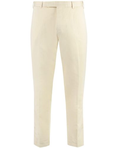 PT01 Cotton-linen Pants - Natural