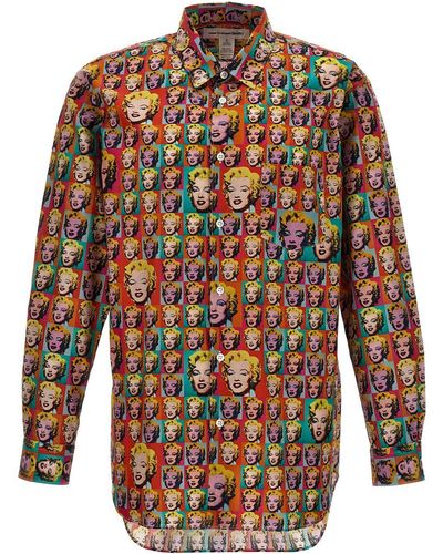 Comme des Garçons 'Andy Warhol' Shirt - Multicolour