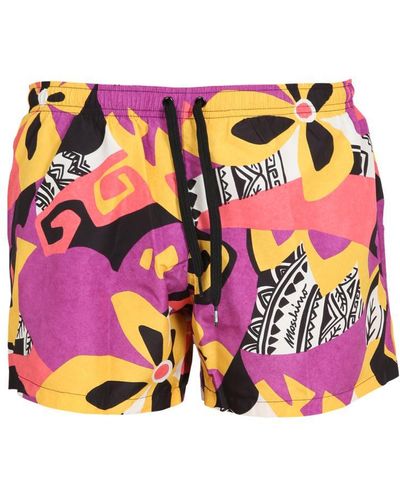 Moschino Psychedelic Print Swimsuit - Pink