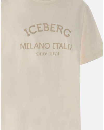 Iceberg T-Shirts And Polos - Natural