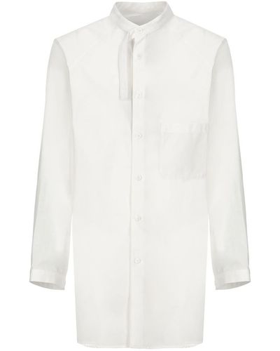 Yohji Yamamoto Pour Homme Shirts White