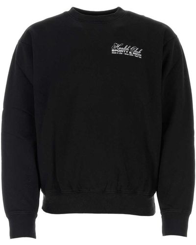 Sporty & Rich Sweatshirts - Black