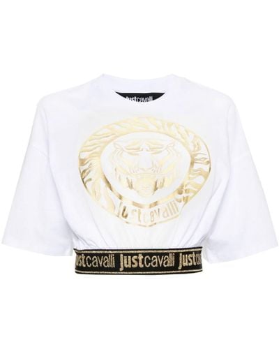 Just Cavalli T-shirts And Polos - White