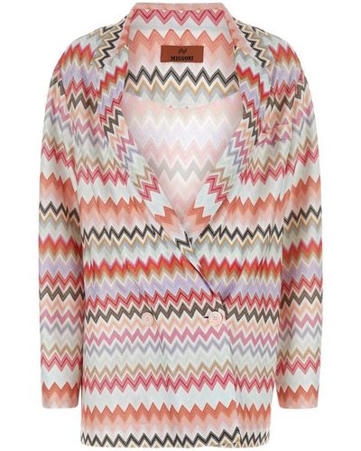 Missoni Jackets And Vests - Pink