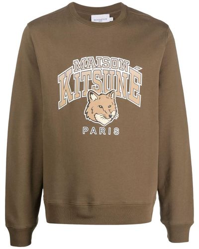 Maison Kitsuné Maison Kitsune' Sweaters - Brown