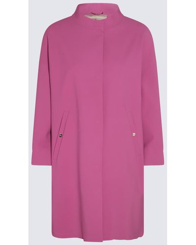 Herno Fuchsia Nylon Down Jacket - Pink