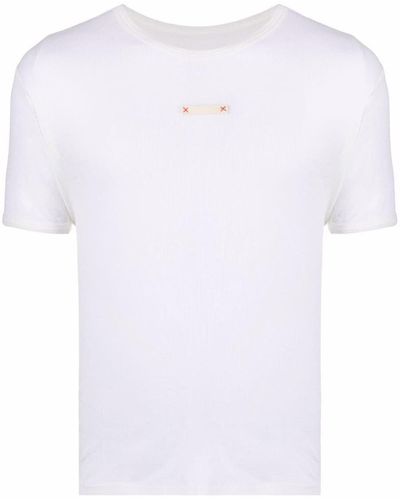 Maison Margiela Label-detail T-shirt - White