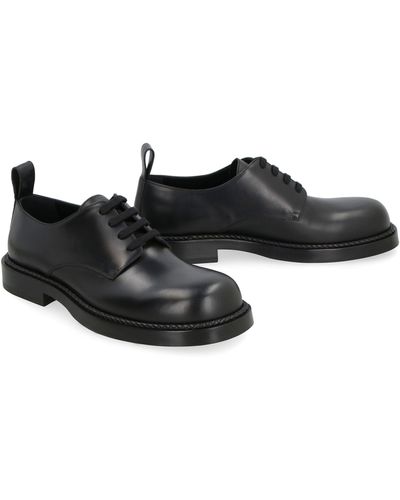 Bottega Veneta Srut Lace-up Shoes - Black