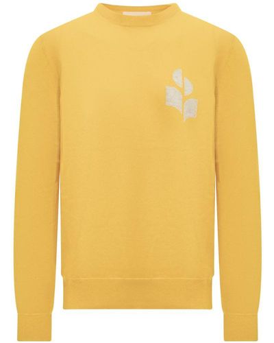 Isabel Marant Evans Sweater - Yellow