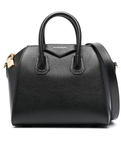 Givenchy Antigona Mini Leather Handbag - Black
