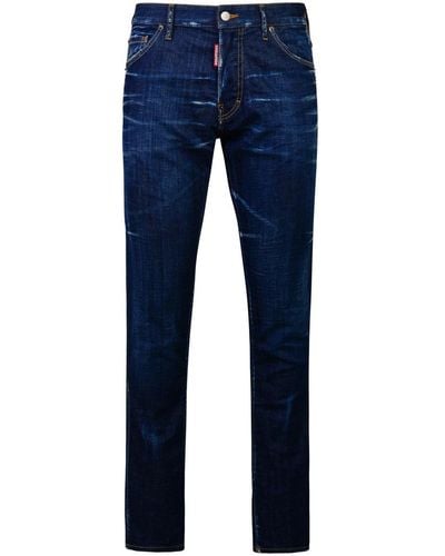 DSquared² Cool Guy Blue Cotton Jeans