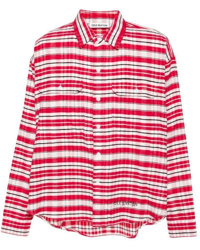 Cole Buxton Shirts - Red