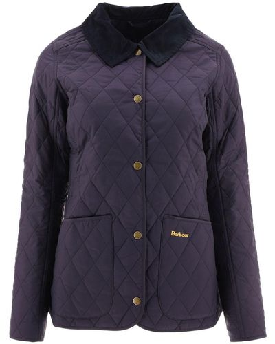 Barbour "Annandale" Quilted Jacket - Blue