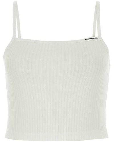 Alexander Wang T By Heather Grey Classic Pocket Tank Top, $75