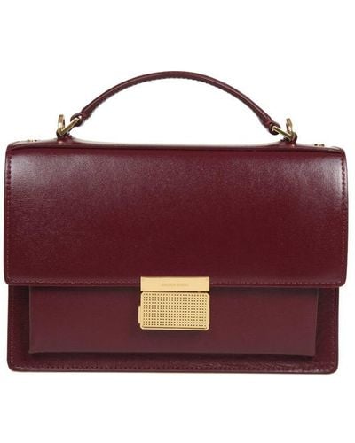 Golden Goose Leather Handbag - Purple