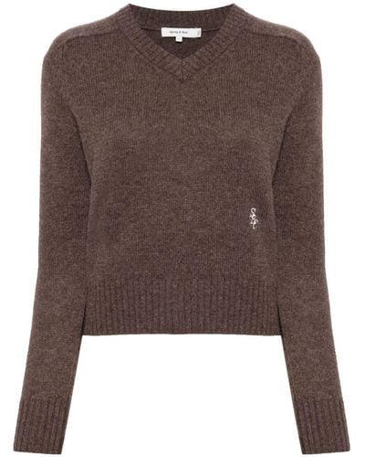 Sporty & Rich Sweater - Brown