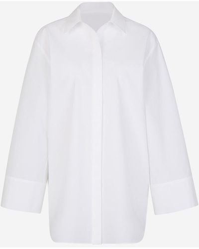 Dorothee Schumacher Embroidered Poplin Shirt - White