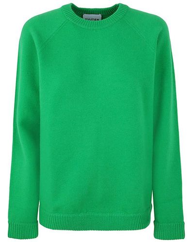 Kujten Round Neck Sweater Clothing - Green
