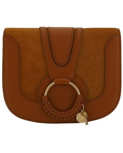 Chloé Hana Mini Leather Shoulder Bag