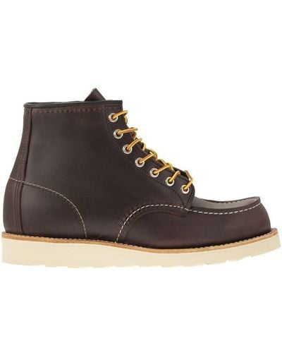 Red Wing Wing Shoes Classic Moc - Brown