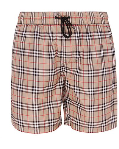 Burberry Archive Beige Swimming Trunks - Natural