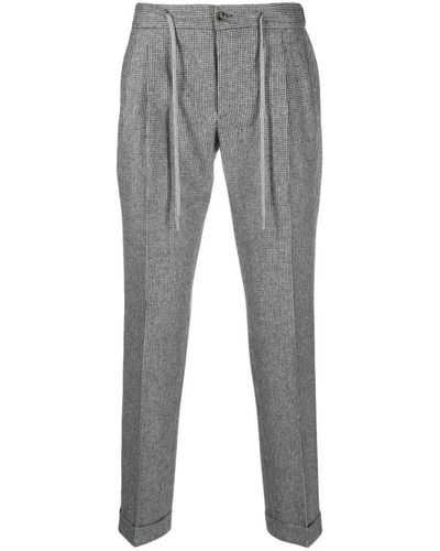 Barba Napoli Roma Drawstring Pants Clothing - Grey