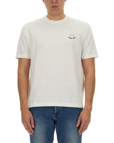 PS by Paul Smith T-Shirt With Logo - White
