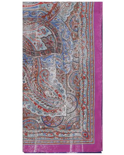 Faliero Sarti Nuria Printed Silk Scarf - Multicolour