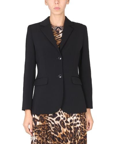 Boutique Moschino Single-breasted Jacket - Black