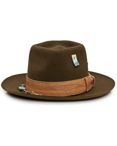 Nick Fouquet Temple Of Mediclayton Hat - Brown