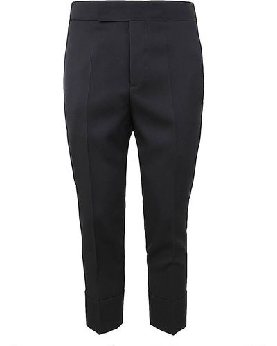 SAPIO Wool Trousers Clothing - Black