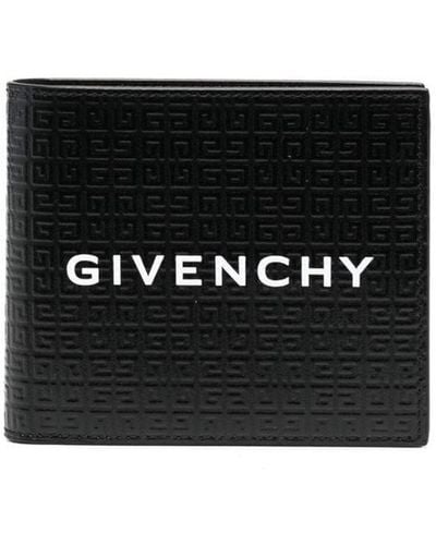 Givenchy Logo-embossed Leather Wallet - Black