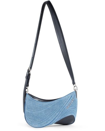 Mugler Shoulder Bags - Blue