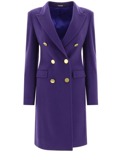 Tagliatore "parigi" Coat - Purple