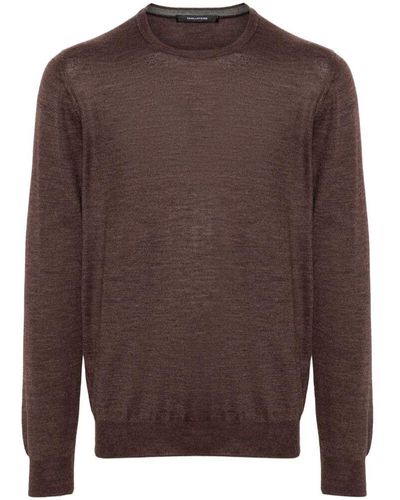 Tagliatore Sweaters - Brown