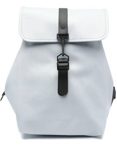 Rains Bucket Waterproof Backpack - Gray