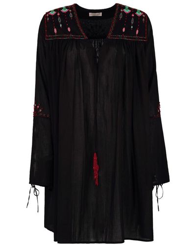 Anjuna Short Dress - Black