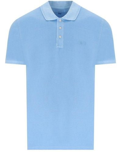 Woolrich Mackinack Light Polo Shirt - Blue