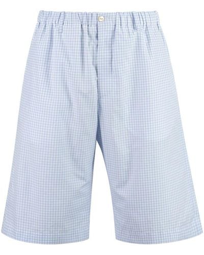 Gucci Cotton Bermuda Shorts - Blue