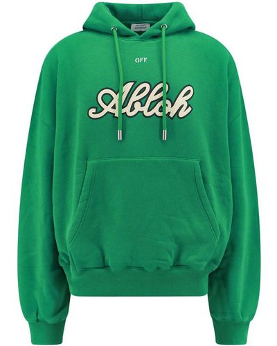 Off-White c/o Virgil Abloh Off Sweaters - Green