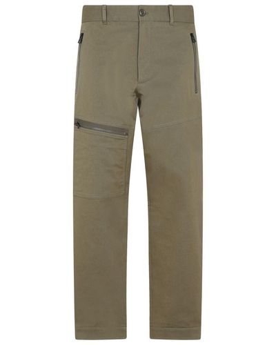 Moncler Cotton Pants Pants - Green