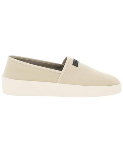 Fear Of God Canvas Espadrilles Slippers - Natural