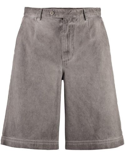 Dolce & Gabbana Cotton Bermuda Shorts - Grey