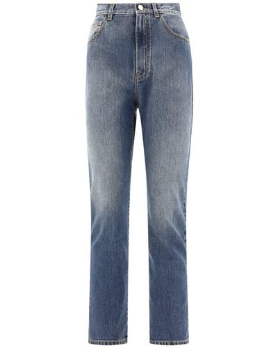 Alaïa Straight-leg Jeans - Blue