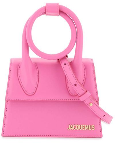 Jacquemus Le Chiquito Noeud Bag - Pink